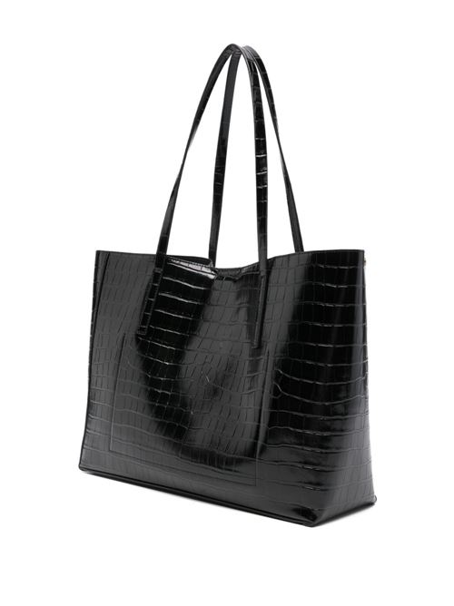 borsa donna Tote effetto coccodrillo JUST CAVALLI | 79RA4BH6ZSB96899